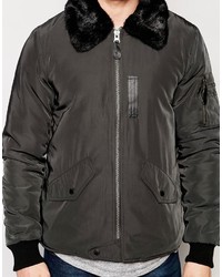 Мужская серая куртка от NATIVE YOUTH