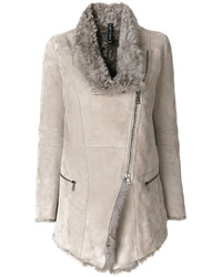 Женская серая куртка от Giorgio Brato