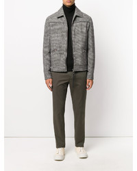 Мужская серая легкая куртка от Lanvin