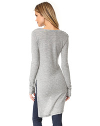 Серая легкая туника от Splendid