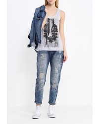 Женская серая майка от Baon