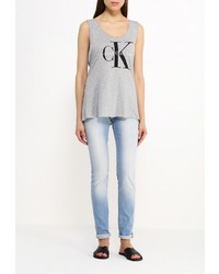 Женская серая майка от Calvin Klein Jeans