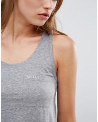 Женская серая майка от Jack Wills