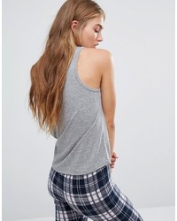 Женская серая майка от Jack Wills