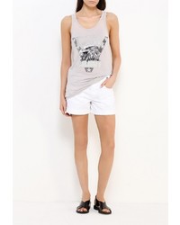 Женская серая майка от Diesel