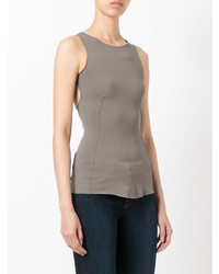 Женская серая майка от Rick Owens Lilies