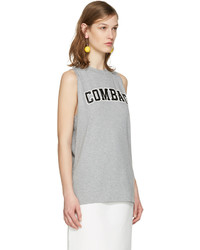 Женская серая майка от MSGM