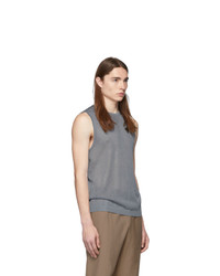 Мужская серая майка от Tibi