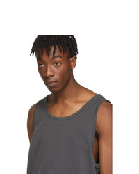 Мужская серая майка от John Elliott