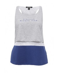 Женская серая майка от Jennyfer