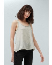 Женская серая майка от Mango