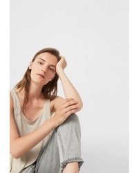 Женская серая майка от Mango