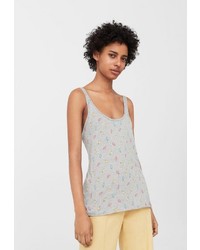 Женская серая майка от Mango