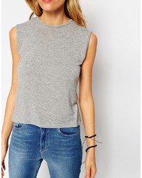 Женская серая майка от Asos