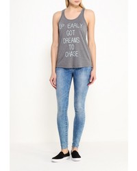 Женская серая майка от Sela