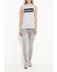 Женская серая майка от Спартак