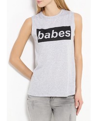 Женская серая майка от Спартак