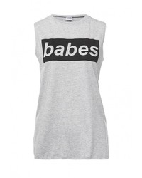 Женская серая майка от Спартак