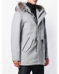 Мужская серая парка от Mackage