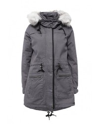 Женская серая парка от Bellfield