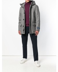 Мужская серая парка от Woolrich