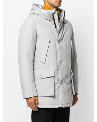 Мужская серая парка от Woolrich