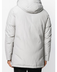 Мужская серая парка от Woolrich
