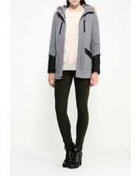 Женская серая парка от Jennyfer