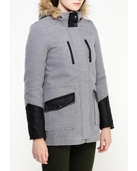 Женская серая парка от Jennyfer