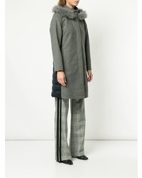 Женская серая парка от GUILD PRIME