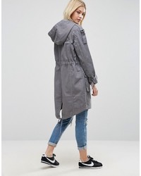 Женская серая парка от Asos