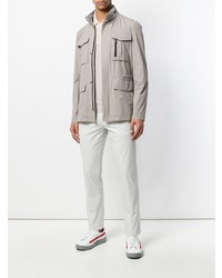 Серая полевая куртка от Corneliani