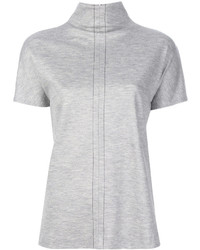 Женская серая рубашка поло от Maison Margiela