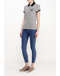 Женская серая рубашка поло от Reebok Classics