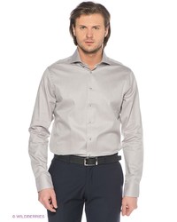 Мужская серая рубашка с длинным рукавом от Arrow