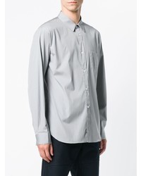 Мужская серая рубашка с длинным рукавом от Comme Des Garçons Shirt Boys