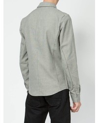 Мужская серая рубашка с длинным рукавом от Individual Sentiments