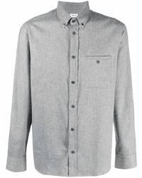 Мужская серая рубашка с длинным рукавом от Filippa K