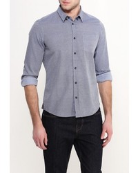 Мужская серая рубашка с длинным рукавом от Gas