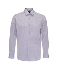 Мужская серая рубашка с длинным рукавом от GREG