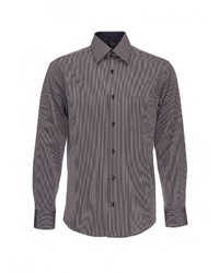 Мужская серая рубашка с длинным рукавом от GREG