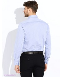 Мужская серая рубашка с длинным рукавом от Greg Horman