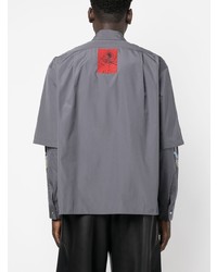 Мужская серая рубашка с длинным рукавом от A BETTER MISTAKE