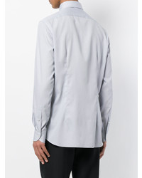 Мужская серая рубашка с длинным рукавом от Xacus