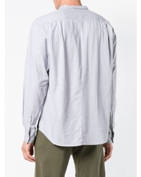 Мужская серая рубашка с длинным рукавом от Hope