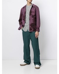 Мужская серая рубашка с длинным рукавом от UNDERCOVE