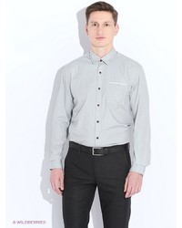 Мужская серая рубашка с длинным рукавом от s.Oliver