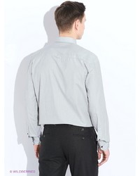 Мужская серая рубашка с длинным рукавом от s.Oliver