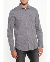 Мужская серая рубашка с длинным рукавом от Sisley