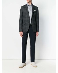 Мужская серая рубашка с длинным рукавом от Etro